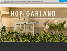 Tablet Screenshot of hopgarland.com